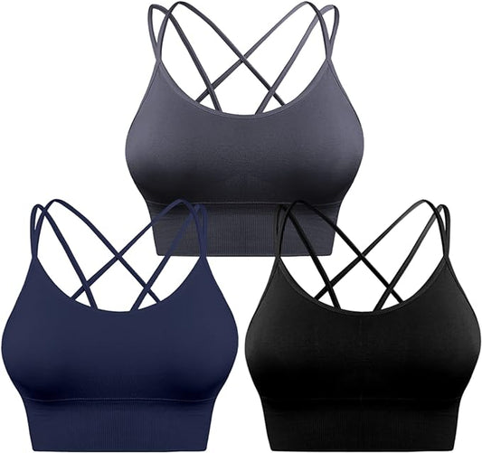 3 Pack Yoga Tops